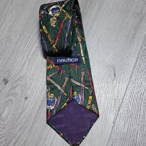 Nautica Men's Multicolor Patterned Tie